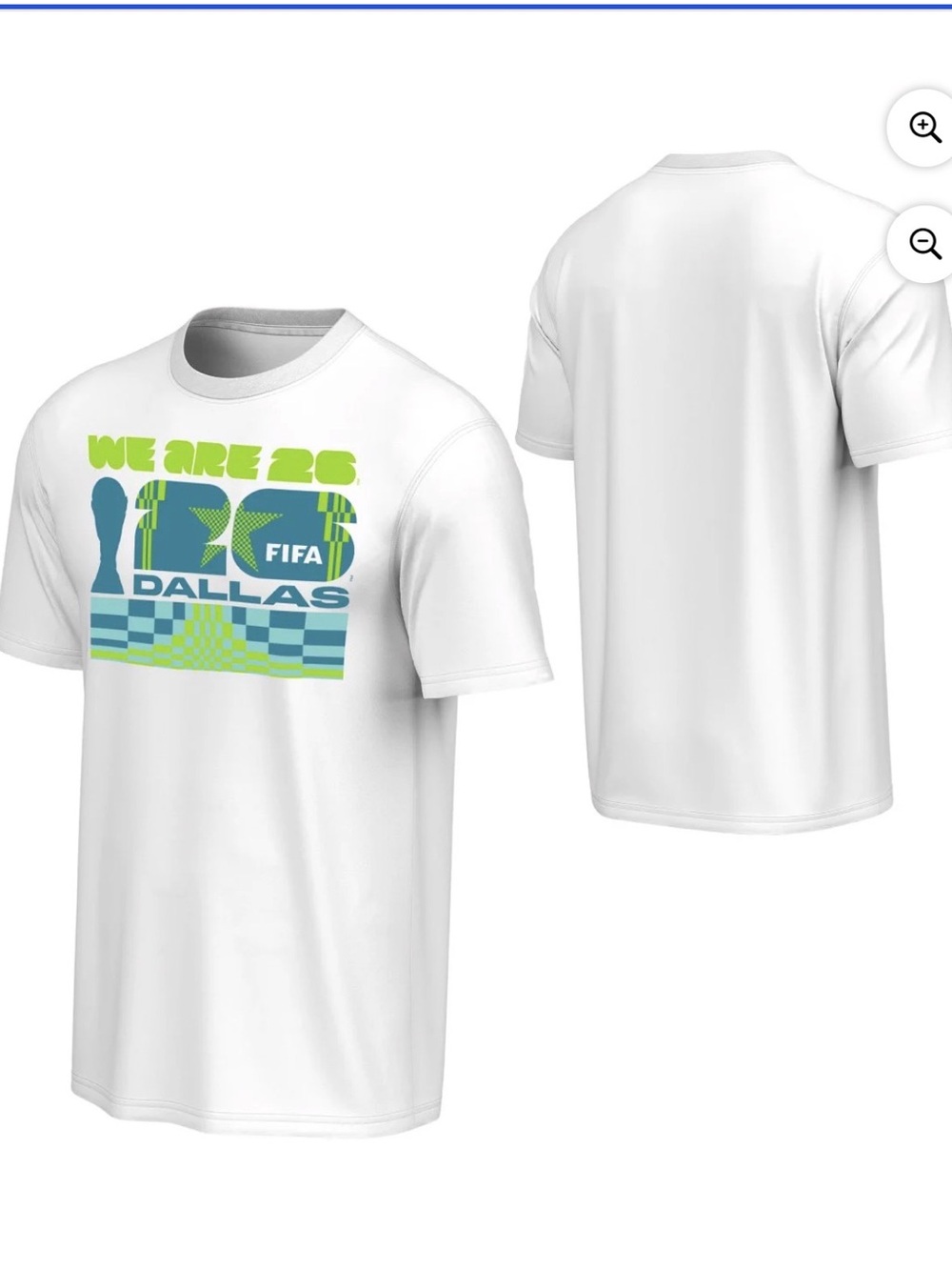 FIFA World Cup Dallas 'We Are 26' Host City Shirt